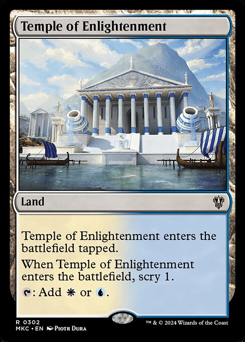 Temple of Enlightenment - Murders at Karlov Manor Commander Rare Card