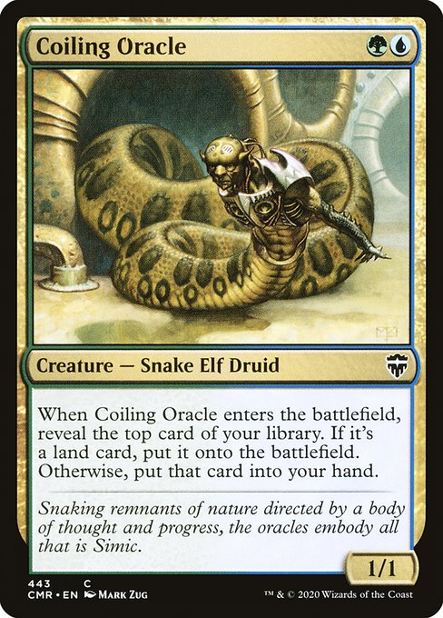 Coiling Oracle - Commander Legends Common Card