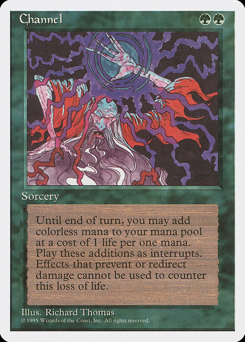 Channel - Fourth Edition Uncommon Card