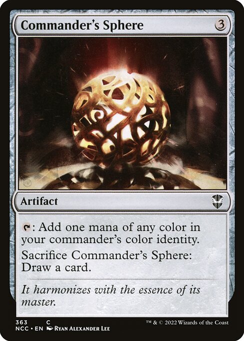 Commander's Sphere - New Capenna Commander Common Card
