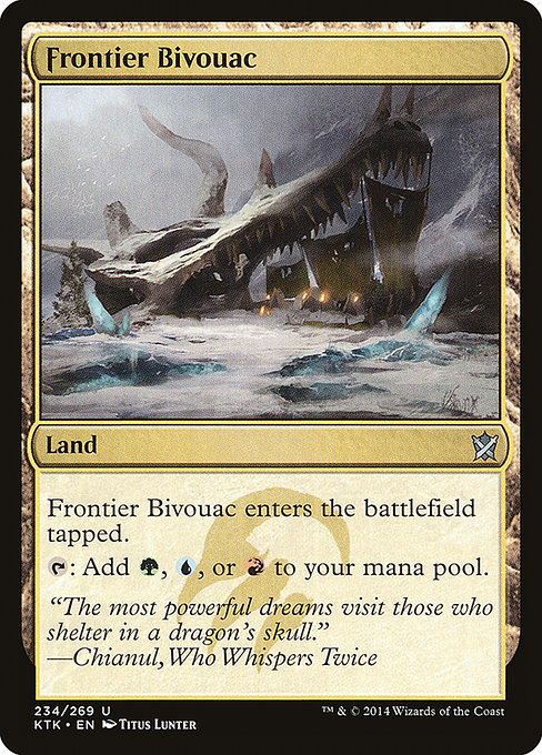 Frontier Bivouac - Khans of Tarkir Uncommon Card