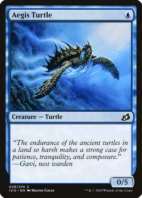 Aegis Turtle - Ikoria: Lair of Behemoths Common Card