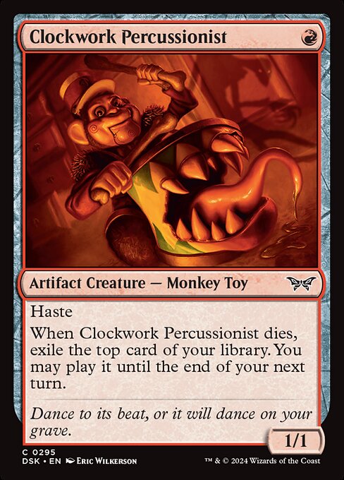 Clockwork Percussionist - Duskmourn: House of Horror Common Card