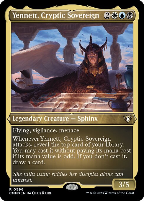 Yennett, Cryptic Sovereign - Commander Masters Rare Card