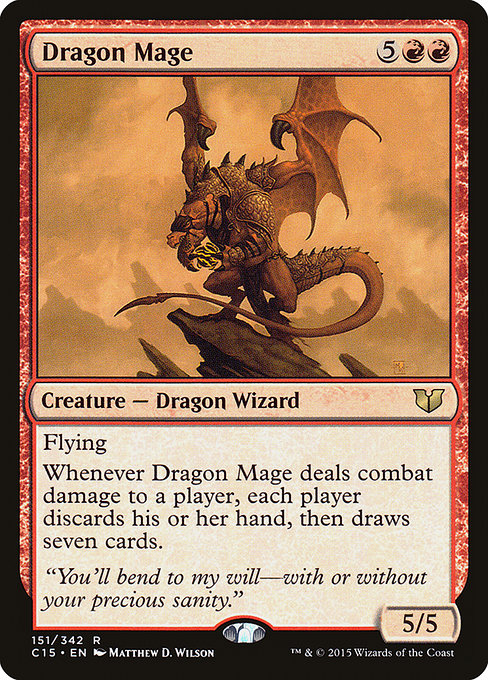 Dragon Mage - Commander 2015 Rare Card