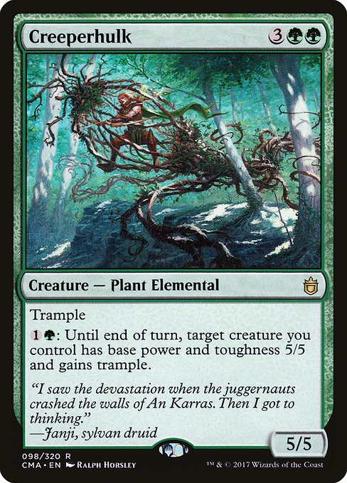 Creeperhulk - Commander Anthology Rare Card