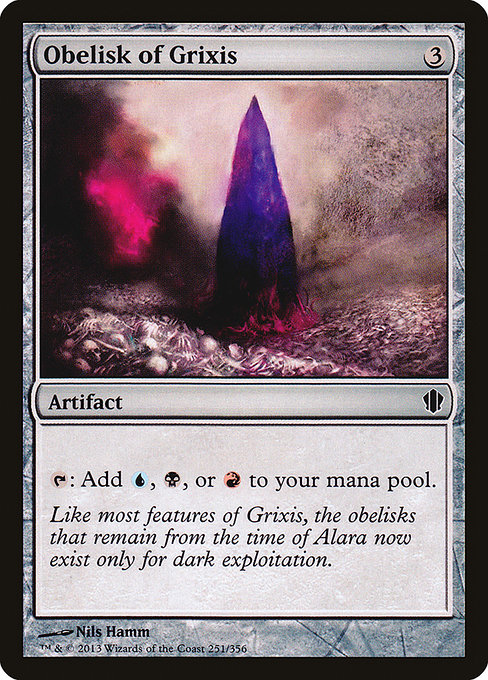 Obelisk of Grixis - Commander 2013 Common Card