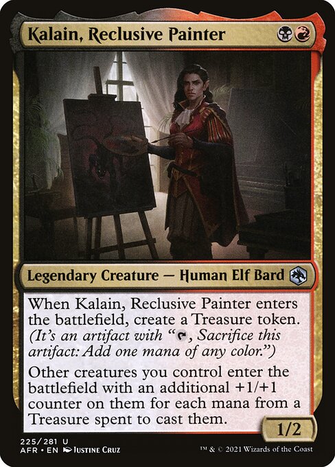 Kalain, Reclusive Painter - Adventures in the Forgotten Realms Uncommon Card