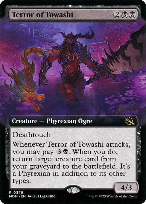 Terror of Towashi - March of the Machine Rare Card