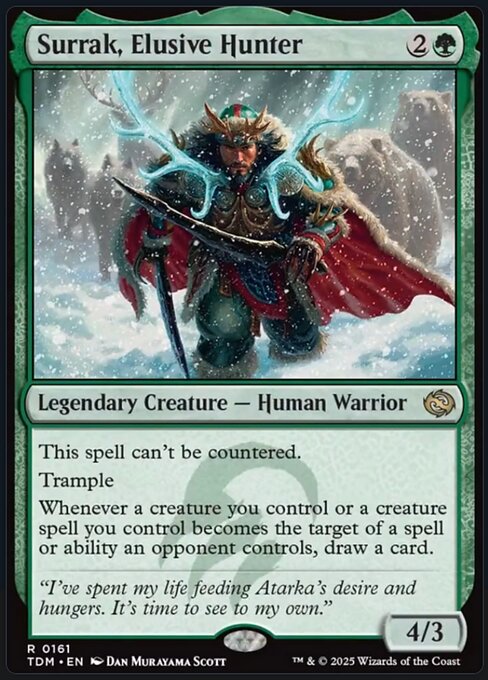 Surrak, Elusive Hunter - Tarkir: Dragonstorm Rare Card