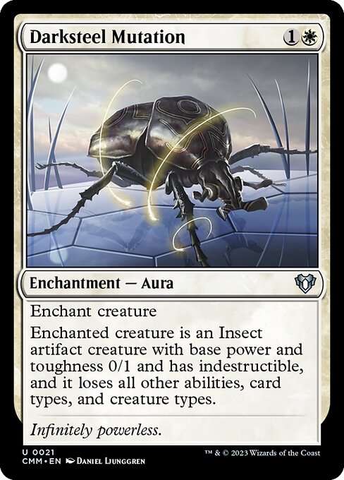 Darksteel Mutation - Commander Masters Uncommon Card