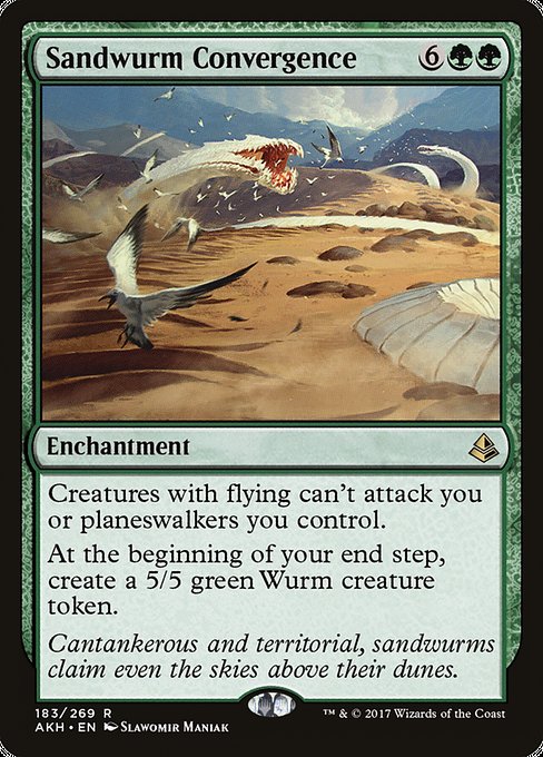 Sandwurm Convergence - Amonkhet Rare Card