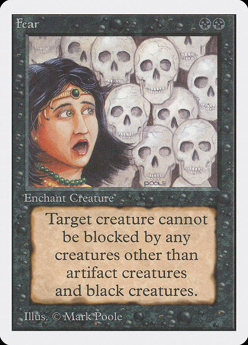 Fear - Unlimited Edition Common Card