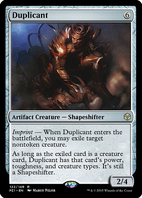 Duplicant - Legendary Cube Prize Pack Rare Card