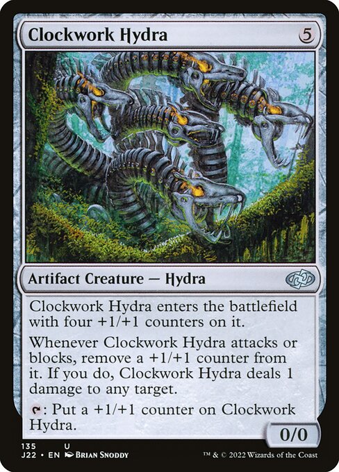 Clockwork Hydra - Jumpstart 2022 Uncommon Card