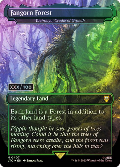 Yavimaya, Cradle of Growth - Tales of Middle-earth Commander Mythic Card