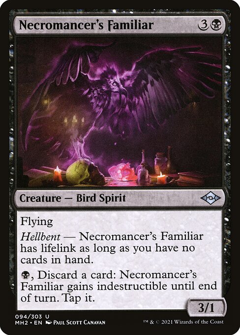 Necromancer's Familiar - Modern Horizons 2 Uncommon Card