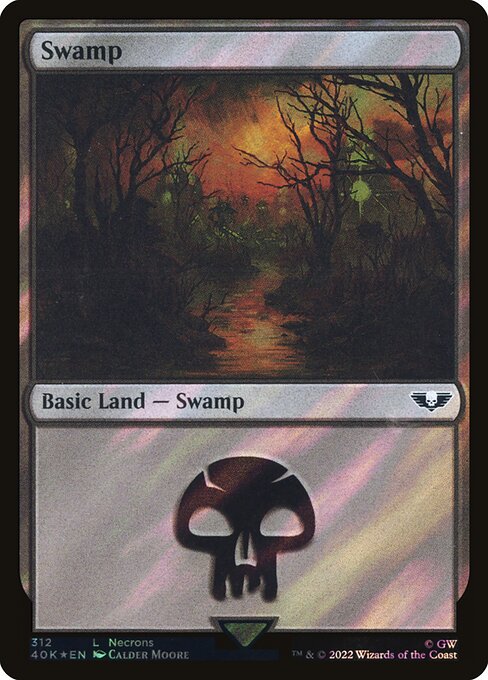 Swamp - Warhammer 40,000 Commander Common Card