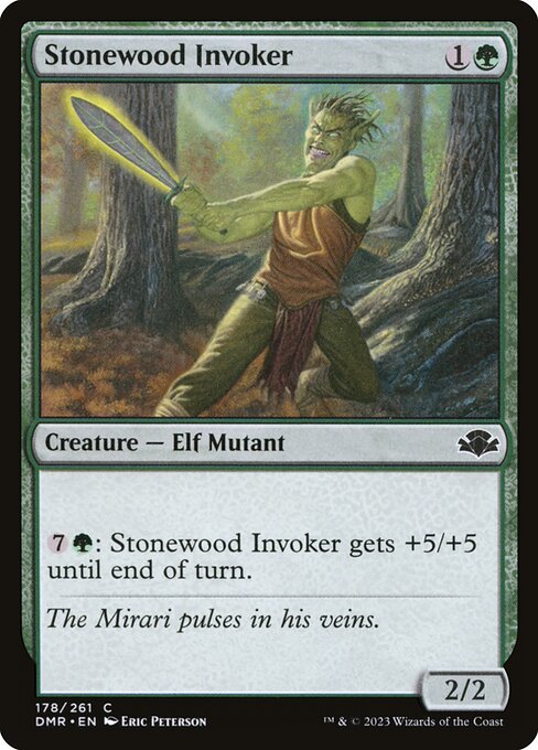 Stonewood Invoker - Dominaria Remastered Common Card