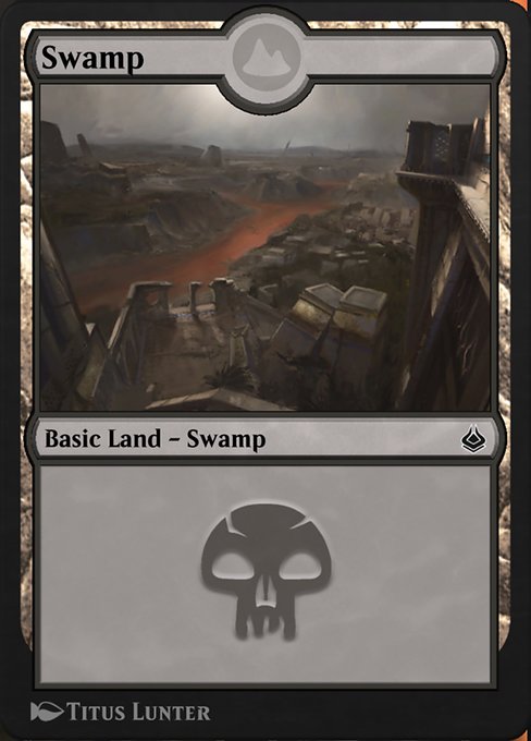 Swamp - Amonkhet Remastered Common Card