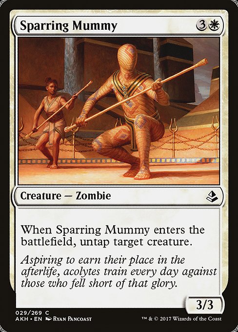 Sparring Mummy - Amonkhet Common Card