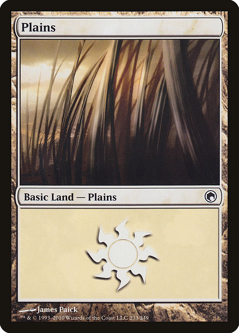 Plains - Scars of Mirrodin Common Card
