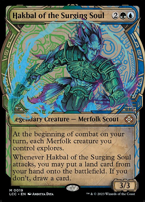 Hakbal of the Surging Soul - The Lost Caverns of Ixalan Commander Mythic Card