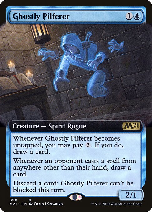 Ghostly Pilferer - Core Set 2021 Rare Card