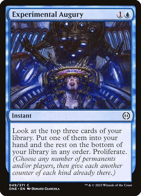 Experimental Augury - Phyrexia: All Will Be One Common Card