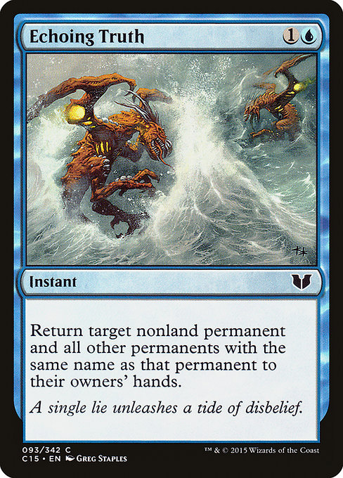 Echoing Truth - Commander 2015 Common Card