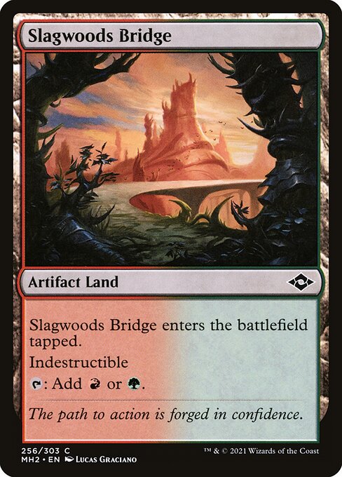 Slagwoods Bridge - Modern Horizons 2 Common Card