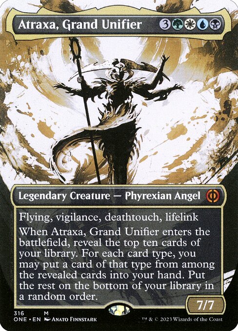 Atraxa, Grand Unifier - Phyrexia: All Will Be One Mythic Card