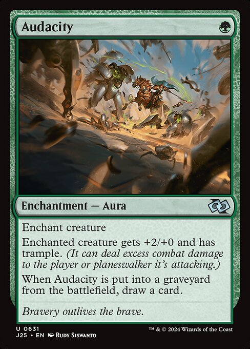 Audacity - Foundations Jumpstart Uncommon Card