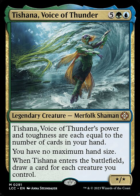 Tishana, Voice of Thunder - The Lost Caverns of Ixalan Commander Mythic Card
