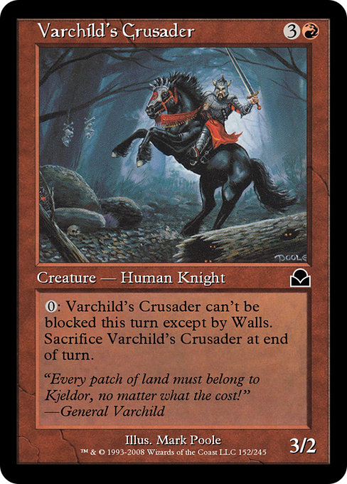 Varchild's Crusader - Masters Edition II Common Card