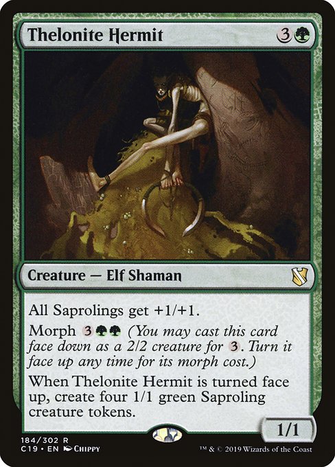 Thelonite Hermit - Commander 2019 Rare Card