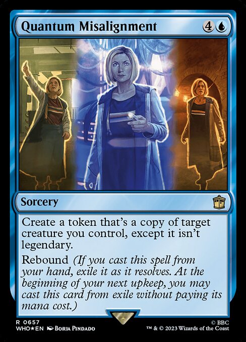 Quantum Misalignment - Doctor Who Rare Card