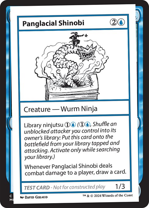 Panglacial Shinobi - Mystery Booster 2 Rare Card