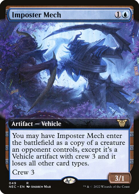 Imposter Mech - Neon Dynasty Commander Rare Card