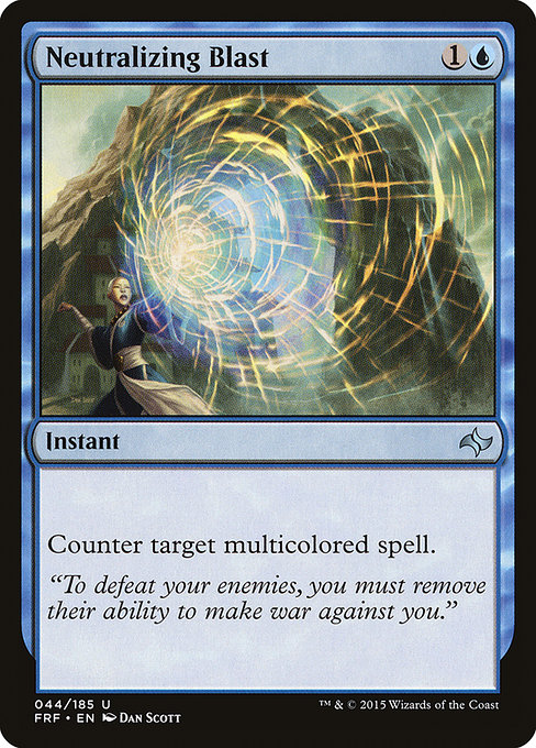 Neutralizing Blast - Fate Reforged Uncommon Card