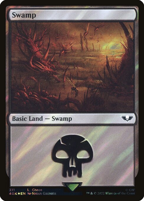 Swamp - Warhammer 40,000 Commander Common Card
