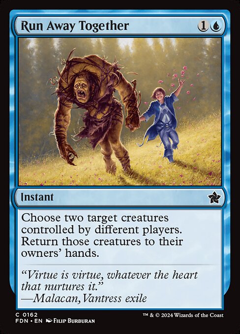 Run Away Together - Foundations Common Card