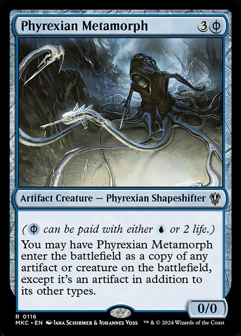 Phyrexian Metamorph - Murders at Karlov Manor Commander Rare Card