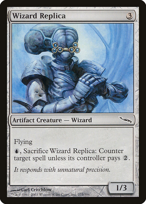 Wizard Replica - Mirrodin Common Card