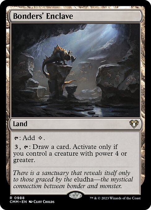 Bonders' Enclave - Commander Masters Rare Card