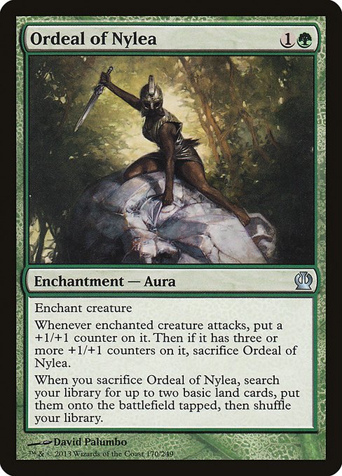 Ordeal of Nylea - Theros Uncommon Card