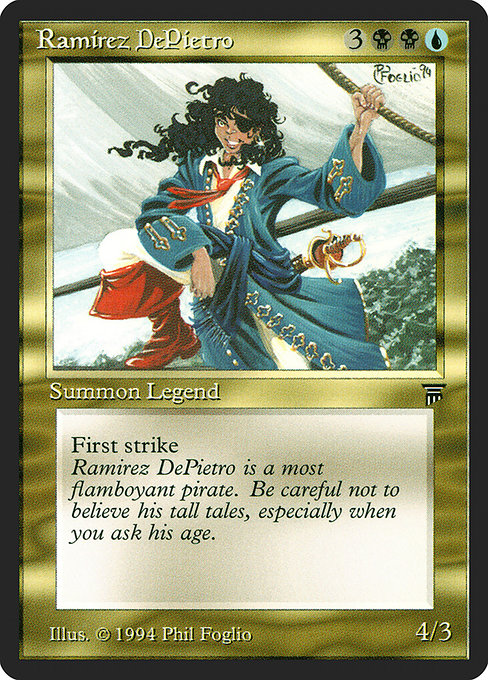 Ramirez DePietro - Legends Uncommon Card