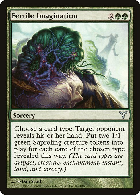 Fertile Imagination - Dissension Uncommon Card