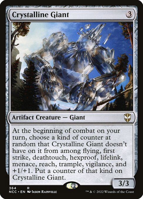 Crystalline Giant - New Capenna Commander Rare Card