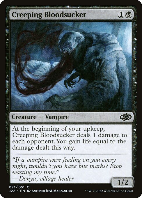 Creeping Bloodsucker - Jumpstart 2022 Common Card